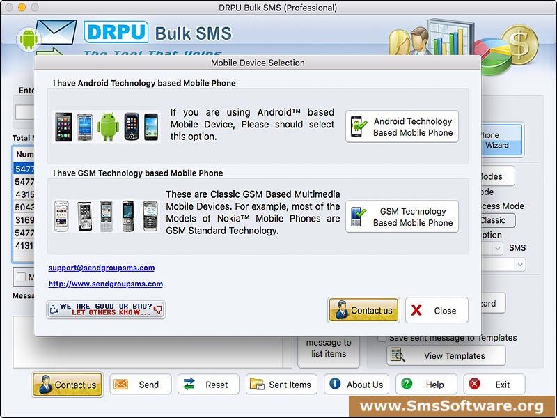 Android SMS Software Mac 9.3.2.1 full